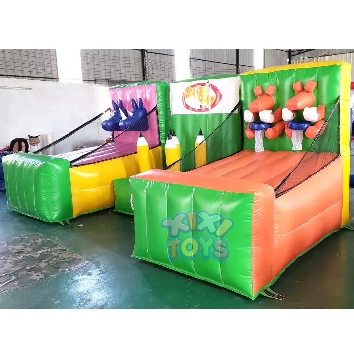 Xixi brinquedos 3 em 1, popular, eventos internos, jogos infláveis, toss, carnaval, para crianças e adultos