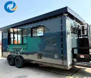 Camión de Comida Solar Usado para Exteriores, Construcción de Fibra de Vidrio y Aluminio, Resistente a la Corrosión, Garantía de 5 Años, en Venta - Product Image 1