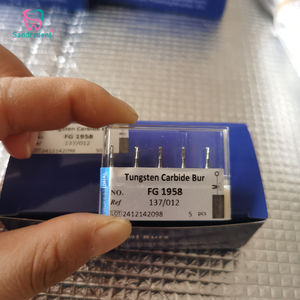 Hete Verkoop Sudent Hoge Kwaliteit Tandheelkundige Diamant Burs Fg Wolfraamcarbide Bur Kit 10 Stks/pak <span class=keywords><strong>Endo</strong></span> Multifunctionele Mondhygiëne - Product Image 2