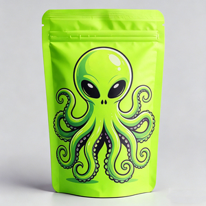 Bolsas de Mylar Impresas Personalizadas con Diseño de Monstruos de Dibujos Animados, Bolsas con Cierre Reutilizables para Envasado de Alimentos - Product Image 6
