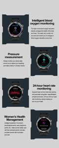 Montre connectée GPS AMOLED HK08 avec logo personnalisé, tracker d'activité pour hommes, moniteur de santé, suivi du sommeil, boussole, étanche IP67, idéale pour les voyages - Product Image 4
