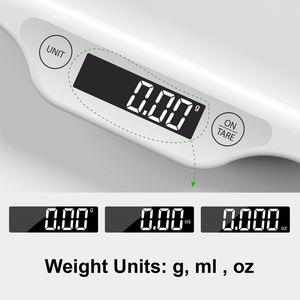 नए 200 जी/0.01 जी/जी पोर्टेबल इलेक्ट्रॉनिक स्केल इलेक्ट्रिक डिजिटल स्केल रोलिंग ट्रे - Product Image 5