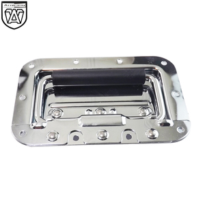 มือจับแบบฝังขนาด 160 มม. ยี่ห้อ Anwang Hardware พร้อมสปริงสำหรับกล่องใส่เครื่องดนตรีและชั้นวาง - Product Image 2