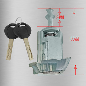 Bmw Door Lock Cylinder 51217035421 With 2 Keys For X5 E53 2000 2006 Replacement Part - Product Image 4