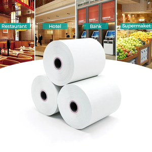 กระดาษใบเสร็จเทเลกราฟฟ์ กระดาษเครื่องบันทึกเงินสด กระดาษความร้อน 57x50 มม. สีขาวเดี่ยว OEM ODM จินเทียน กวางตุ้ง รุ่น 5750 - Product Image 6