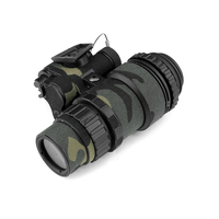PVS-18 taktis SPECPRECISION malam visi kacamata bungkus NVG perangkat bungkus kamuflase stiker MC warna hitam tersedia