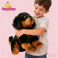 Peluche réaliste super douce en forme de chiot, jouet en peluche pour chien, jouet en peluche personnalisé, décoration d'intérieur, cadeau pour enfants, prix d'usine, OEM
