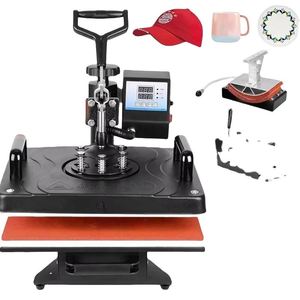 Prensa de Calor 5 en 1 Versátil para Transferencias Térmicas Personalizadas en Prendas, Ideal para Camisetas, Gorras y Tazas - Product Image 1