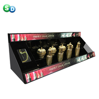 Présentoir de bureau design moderne ensemble de rouge à lèvres de promotion pour magasins de produits de beauté POP POSM présentoir de comptoir en acrylique pour salons de maquillage