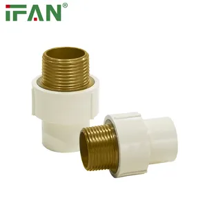 Ifanplus fabricante de encaixe de plástico, atacado, adaptador de tomada masculina, adaptador de pvc, encaixe de tubulação