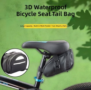 Tas Sadel Sepeda Jinta 1.2L Anti Air, Reflektif, Ringan, Bernapas, Tali Dapat Disesuaikan, Gaya Sport, Tas Belakang Sepeda - Product Image 2