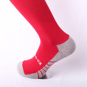 <span class=keywords><strong>Chaussettes</strong></span> de football pour hommes, jeunes, respirantes, en coton/fibre de bambou, camouflage, épaisses, à compression, à séchage rapide, avec logo personnalisé - Product Image 2