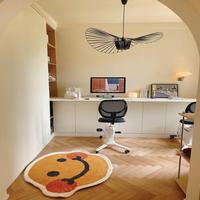 Bureau-bibliothèque multifonction intelligent avec compartiment de rangement dissimulé pour les enfants, idéal pour l'étude et la lecture quotidienne en double chambre