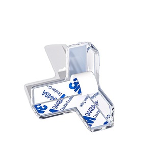 Protecteur d'angle en acrylique transparent en forme de T Xianying 45 mm pour la sécurité des bébés et la protection des bords de table - Product Image 3