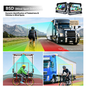 MDVR Vehicular Todo en Uno con Pantalla Táctil de 10.1'', 5 Canales, 4G, WiFi, IA, ADAS, DMS, BSD para Autobuses, Camiones Mineros, Vehículos de Construcción y Flotas Pesadas - Product Image 5
