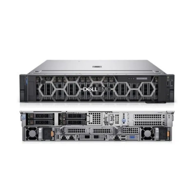 Dell podge dge R750 2U raf sunucu Xeon AMD Epyc işlemciler 800W güç kaynağı 2TB sabit disk 32GB 64GB DDR4 bellek stok