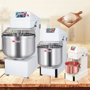 Mezclador de harina de trigo seca en espiral, máquina rotativa de acero inoxidable para pan, pan, masa, 1 fase, 220v - Product Image 1