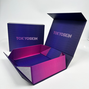 Customizable Color Luxury Rigid Magnetic Paper Box Elegant Gift Box for Clothing with Magnetic Closure - Product Image 2