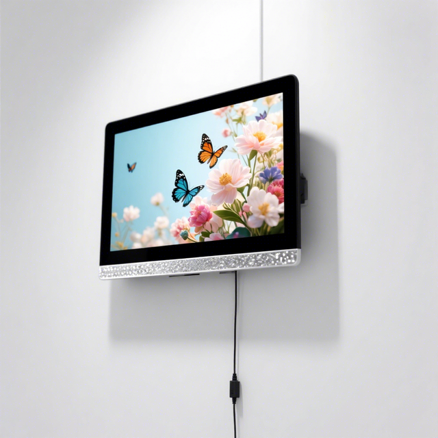 7~27 Inch Indoor LCD Video Player VESA Wall Mounted Android Monitor Screen Digital Signage Advertising Display Shopping Mall