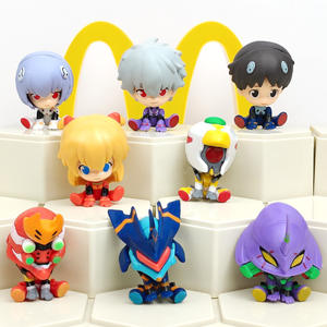 Set de 8 Figuras de Acción Mini de PVC de 5.5cm de Personajes de Evangelion, <span class=keywords><strong>Anime</strong></span> Japonés - Product Image 3