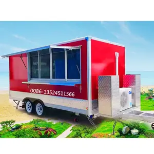 Werks angebot Mobile Food Truck/Voll ausgestatteter Food Trailer/Kunden spezifischer Food Cart