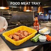Emballage alimentaire en blister personnalisé en gros, emballage pour viande fraîche, emballage pour viande congelée, plateau en plastique
