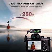 Hollyland Lark Max 250m 820ft Portée Téléphones Caméras Vidéo Professionnel Sans Fil Lavalier Microphone Mic