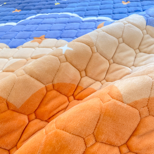 <span class=keywords><strong>Surmatelas</strong></span> matelassé en polaire coloré à motif cœur, épais et chaud pour l'hiver - Product Image 6