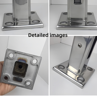 Fabricant de balustrades en verre sans cadre sur mesure, système de clôture de piscine avec poteaux en acier inoxydable, garde-corps de sécurité pour escaliers extérieurs