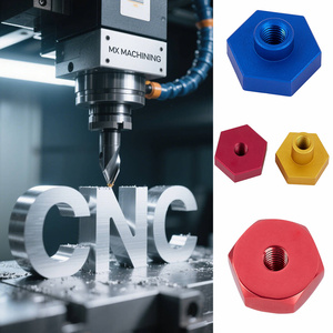 Tùy chỉnh gia công các bộ phận kim loại nhôm thành phần Titan biến đánh bóng dịch vụ gia công CNC cho tự động hóa quanh co máy - Product Image 1