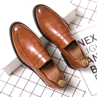 Véritables Chaussures en Cuir pour Homme, Modèles Italiens Noirs Élégants et Oxfords de Ville