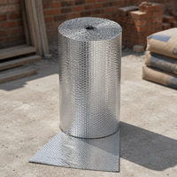 Barrière thermique réfléchissante en feuille d'aluminium, résistante aux hautes températures, ignifuge, pour toiture et murs de bâtiments