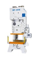 Presse à poinçonner automatique CNC St-315 pour boutons-pression métalliques, machine de poinçonnage pneumatique, presse à cadre en C