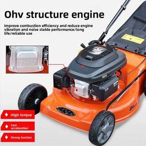 Cortadora de Césped Autopropulsada de Alta Potencia, 4 Tiempos, a Gasolina, con Volante de Alta Productividad, Motor con Certificación CE - Product Image 2