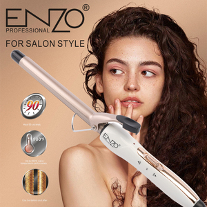 ENZO Multi 13mm 16mm 19mm <span class=keywords><strong>Fer</strong></span> à boucler pour cheveux courts, super fins, boucles Teddy, petites boucles volumineuses en laine, prise EU - Product Image 2