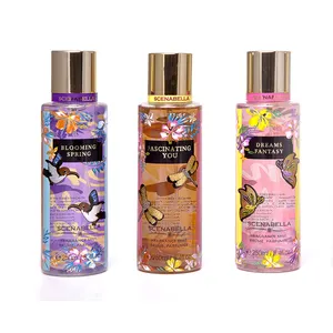 Private Label 250Ml Carrosserieën Body Spray Fijne Parfum Geur Body Mist Splash Voor Vrouwen