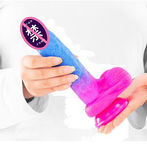 Siliconen dildo, zacht vlees, ultra realistisch, extra groot, seksspeeltje voor vrouwen, vrouwelijke masturbatie, gemaakt in Guangdong - Product Image 1