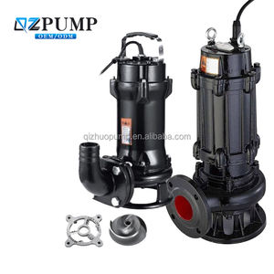 80WQ30-5.5 Bomba De Esgoto Submersível De Alta Elevação Grande Fluxo Motor Uso Doméstico Efluente Bomba De Água Suja Preço De Fábrica Água Limpa - Product Image 1