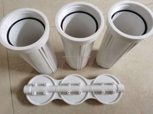 Carcasa de Filtro de Agua Azul Grande de 20 Pulgadas al por Mayor, Prefiltro Manual de 3 Etapas, Acondicionador de Agua de Sedimentos, <span class=keywords><strong>Metatecno</strong></span> KAMA-MT-20 - Product Image 4