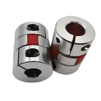 Accouplement élastique flexible en aluminium OD95 L126 sur mesure pour usine, coupleur étoile à trous intérieurs de 18 à 55 mm, couple élevé