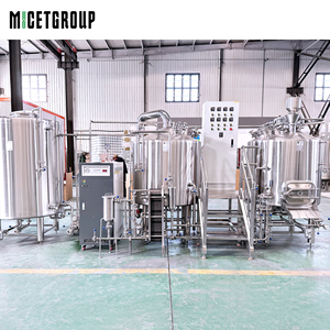 Équipement de brassage de bière artisanale de 500 litres à deux cuves, système de brasserie à chauffage à <span class=keywords><strong>la</strong></span> vapeur - Product Image 2