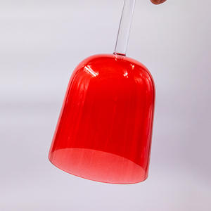 <span class=keywords><strong>Creuset</strong></span> en quartz transparent professionnel-Instrument de cueillette d'oreille de bol de musique en cristal <span class=keywords><strong>rouge</strong></span> de poche pour <span class=keywords><strong>le</strong></span> yoga de méditation - Product Image 2