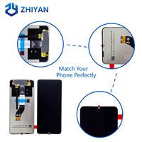 Écran LCD TFT de remplacement pour Redmi 13C 4G/5G 13R POCO C65 POCO M6 5G, angle de vision complet, sans décoloration aux angles latéraux