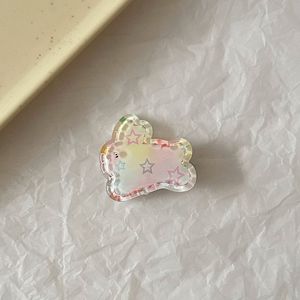Pinza para el pelo de conejo de gelatina, estilo caricatura, dulce y de alta estética, para niña, pinza lateral de pico de pato, accesorios para el cabello - Product Image 4