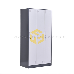 Nội thất thương mại tủ khóa kim loại 3 cửa tủ quần áo bằng thép - Product Image 5