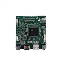 Carte de commande LCD Jozitech ZY-R75AN01 V2.1 4K UHD avec puce Realtek RTD2775YT, couleur 24 bits, entrée DC 12-24V, sorties DP/EDP/VBO