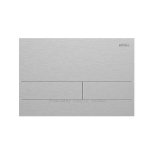 욕실 솔질 된 건 메탈 SUS304 벽에 매달린 화장실 용 스테인레스 스틸 플러시 플레이트 - Product Image 4