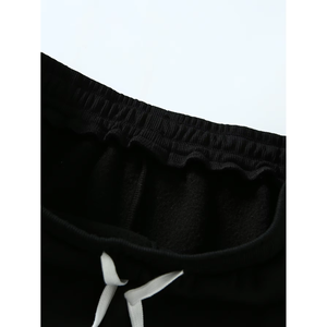 Conjunto Deportivo de 2 Piezas para Hombre con Estampado de Estrellas, Sudadera con Capucha Transpirable y Pantalones Deportivos Casuales para Otoño - Product Image 4