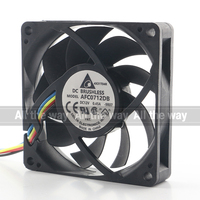 Delta 5V 24V 48V DC12V 0.45A AC EC 7015 70X70X15MM 7CM 4 fils PWM régulation de vitesse CPU Double roulement à billes AFC0712DB Ventilateur de refroidissement