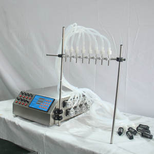 Machine de remplissage semi-automatique à pompe péristaltique 8 têtes, haute précision, pour savon liquide, alimentation électrique 220 V - Product Image 4